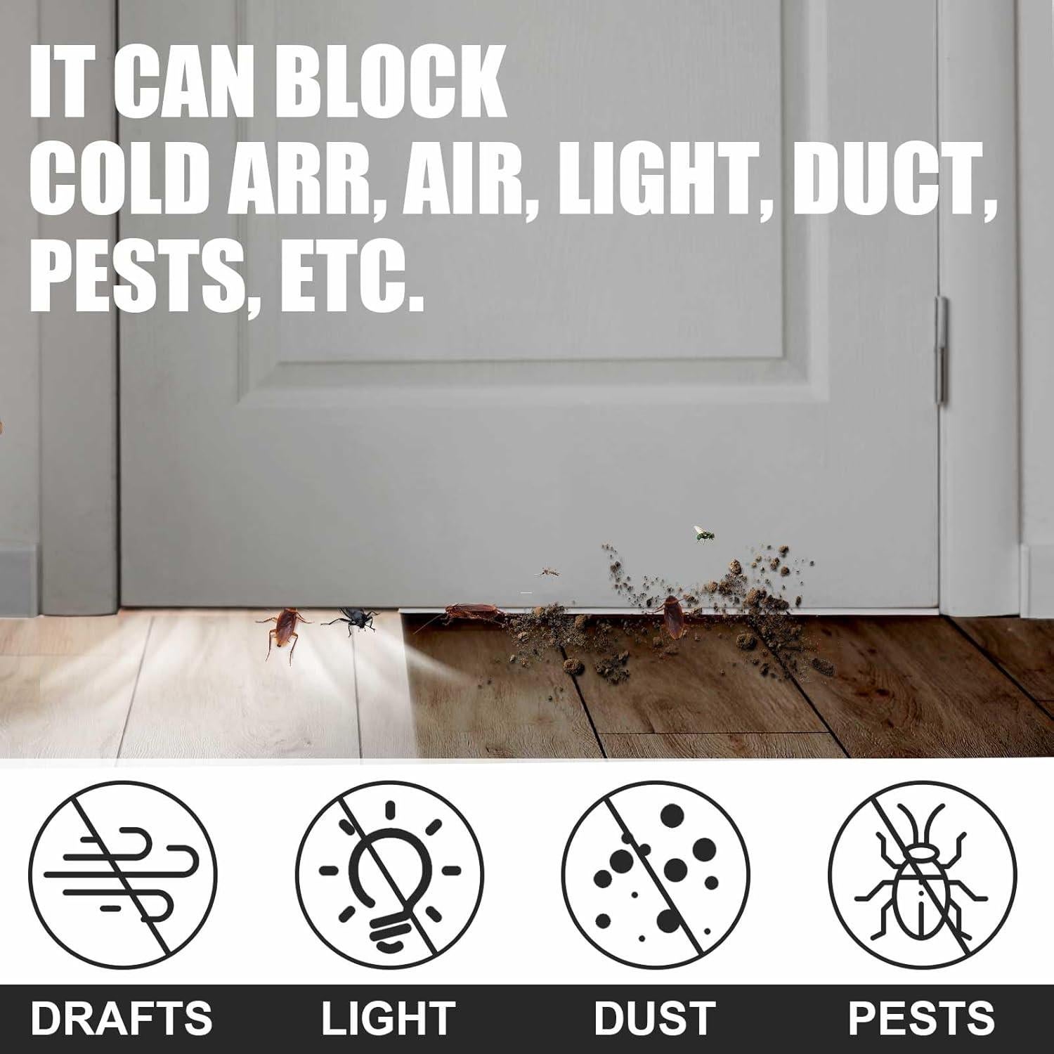 Barrera de Burbuja Doble Pushglossy 91.44 cm Blanco (2 Pcs)