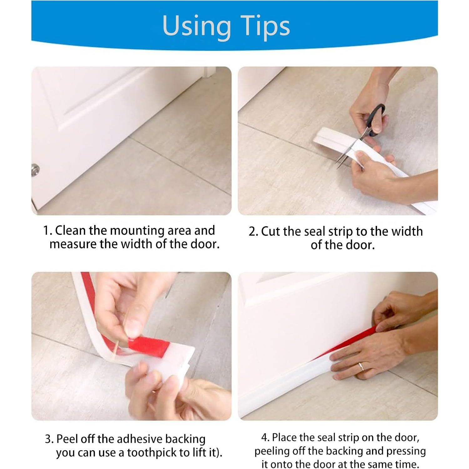 Tapón para Corrientes de Aire Barbunos Coniglio 99 cm Transparente