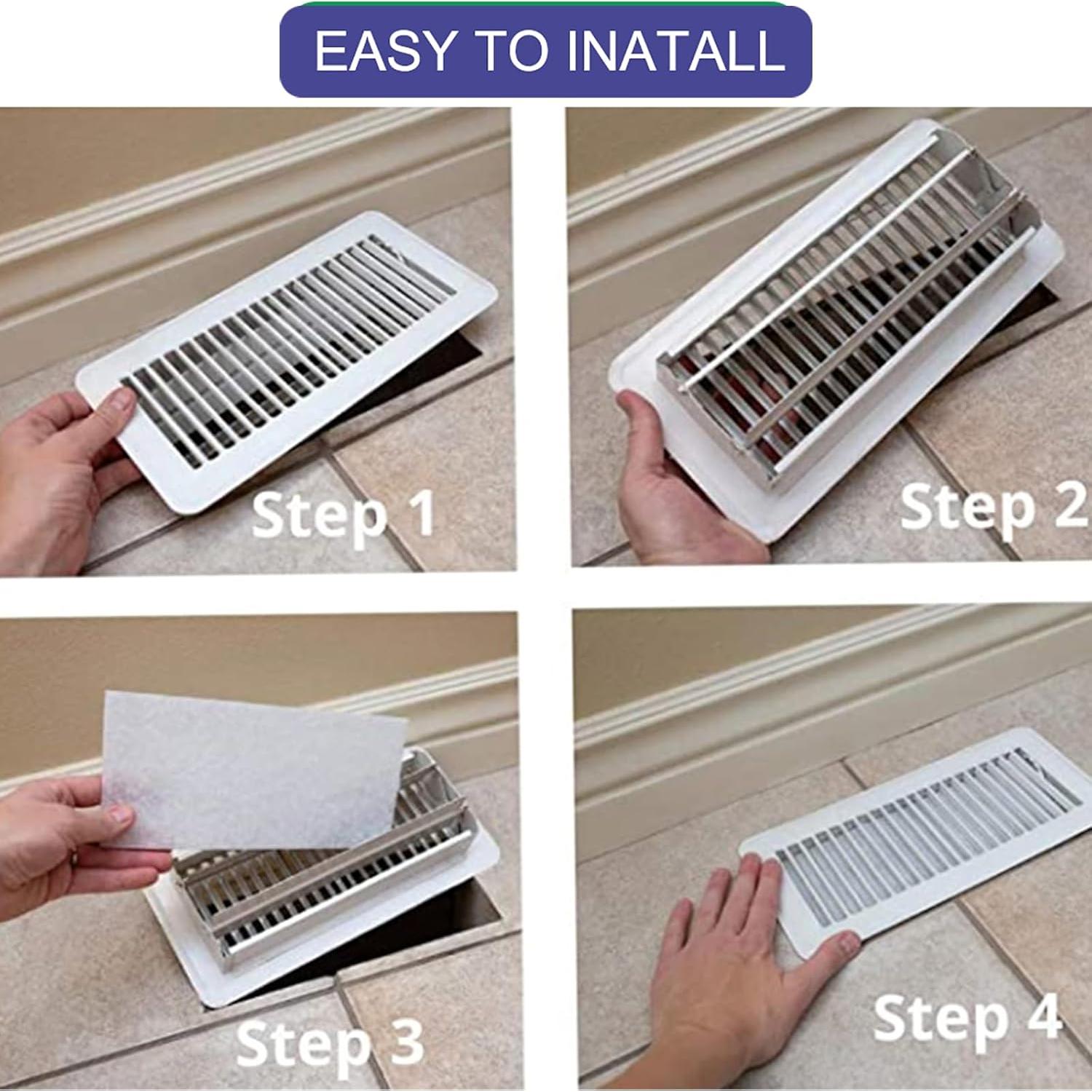 Filtro de Ventilación de Aire Hoctsom 4x10" Paquete 24 Hojas