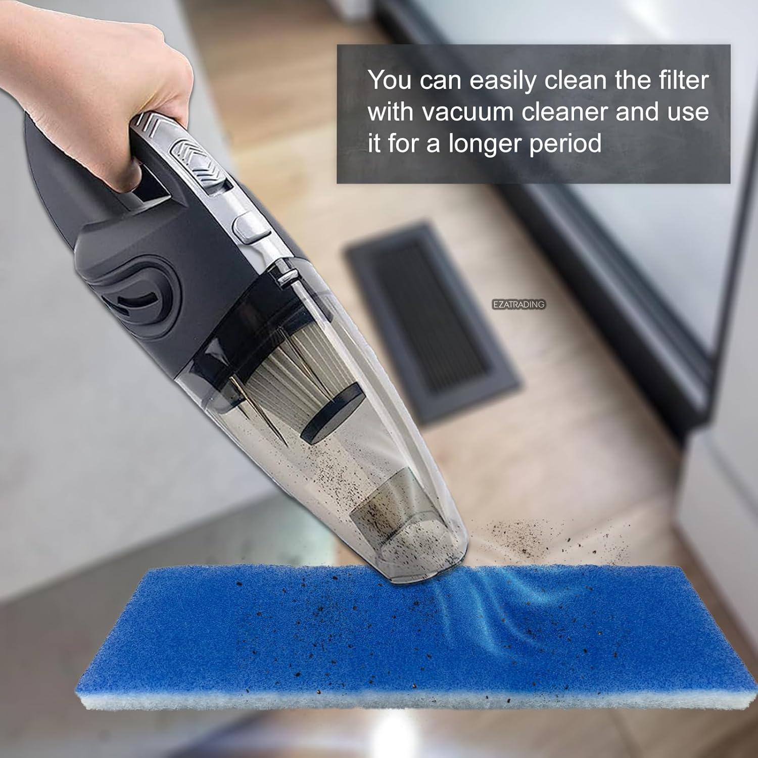 Paquete de 12 Filtros de Aire ezatrading 10x30.5 cm MERV-8