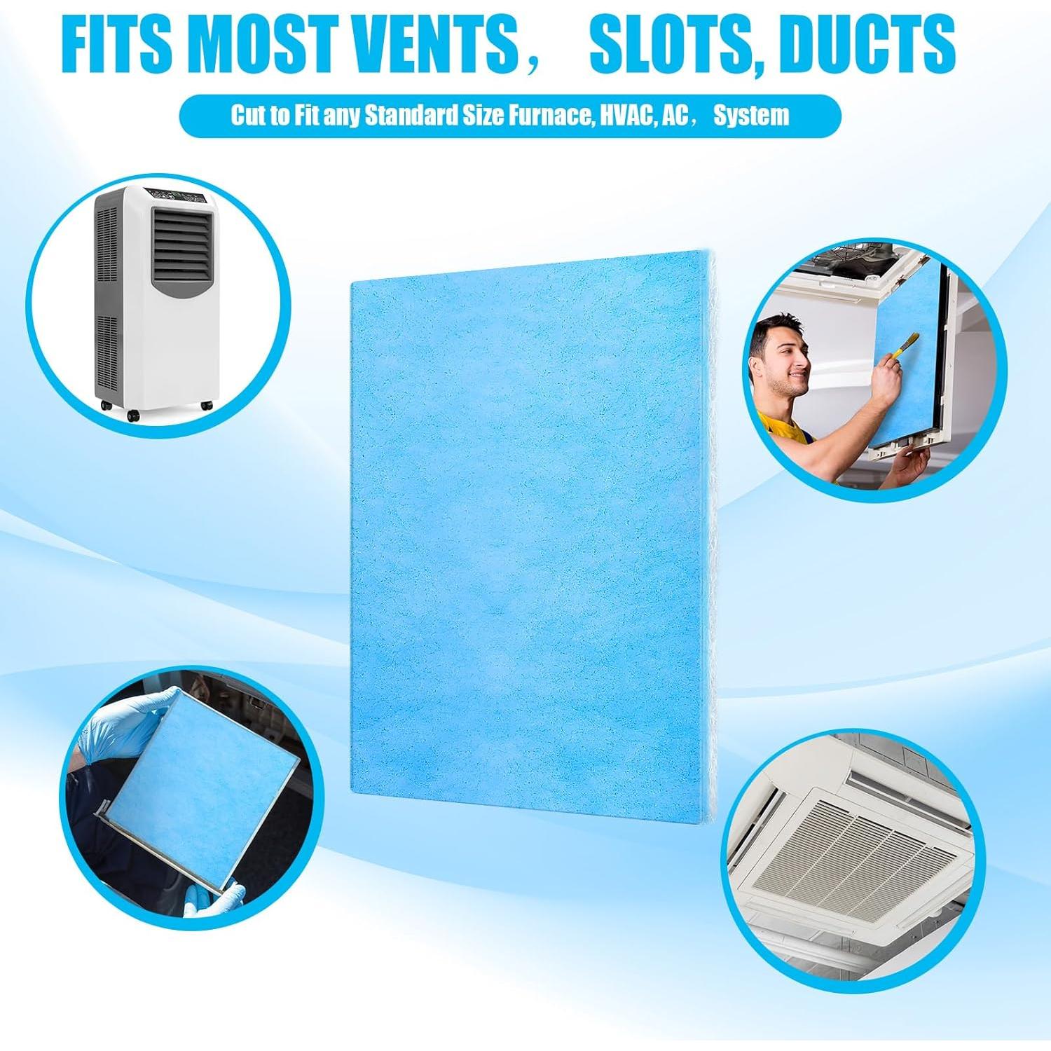 Filtros de Aire Reutilizables Frienda 6 Pcs 63.5 x 40.6 cm