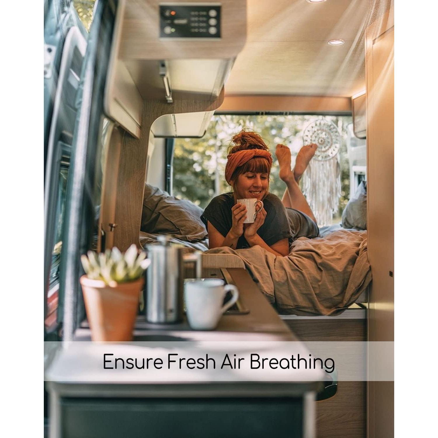 Filtros de Aire Acondicionado RV WUMZIJ RM6160G MERV 6 - Paquete de 4