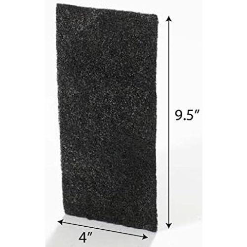 Filtro de Carbón Activado Nispira para Purificador Holmes AER1 - 4 Piezas