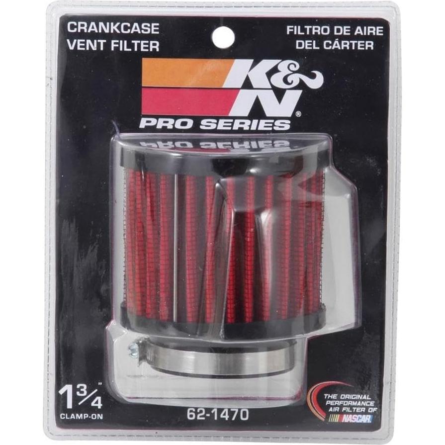 Filtro de Aire K&N 62-1470 Lavable Cónico 4.45cm