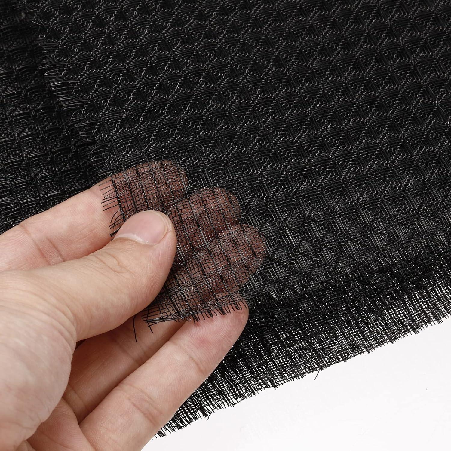 Filtro de Aire Acondicionado PATIKIL 120x60cm Plástico Negro