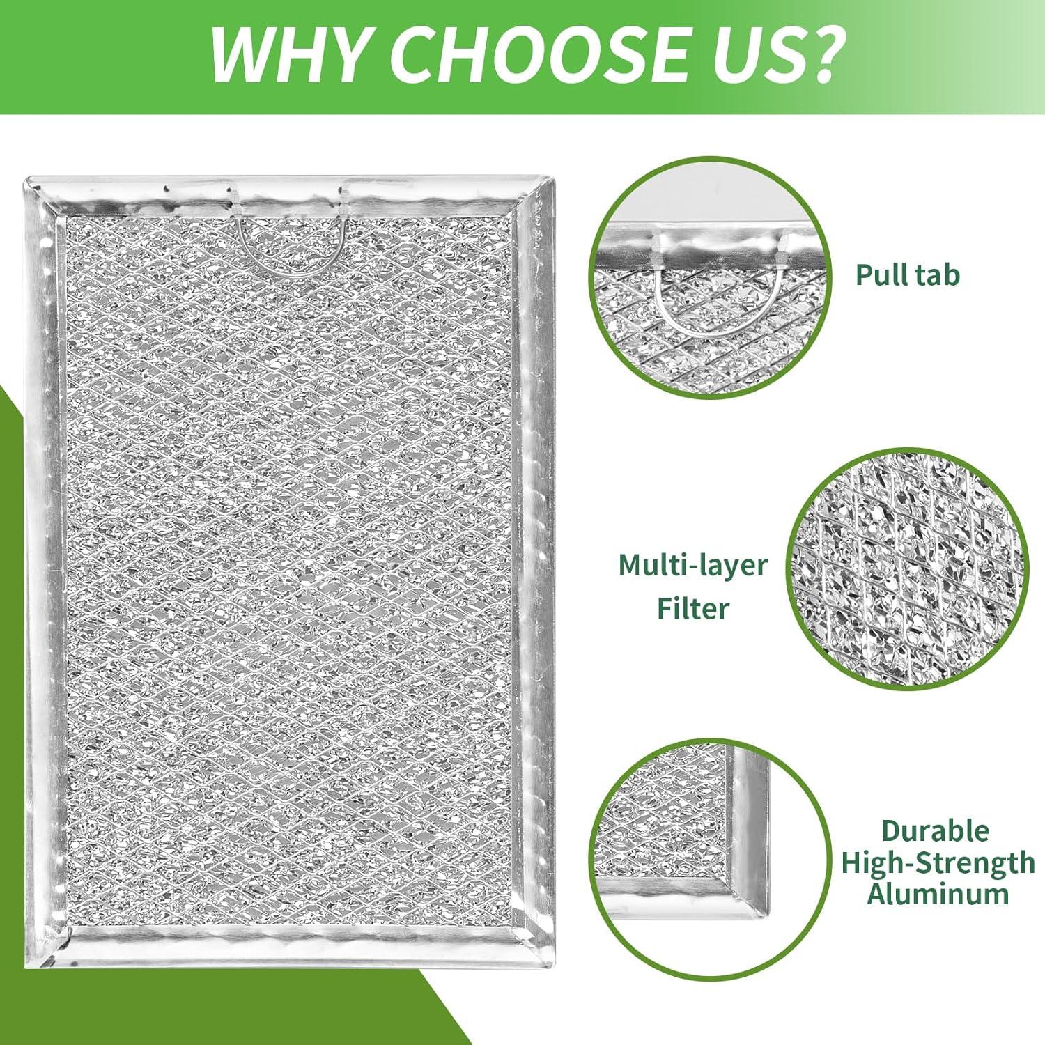 Filtro de Microondas GE WB06X10309 y WB06X10359 - Paquete de 2