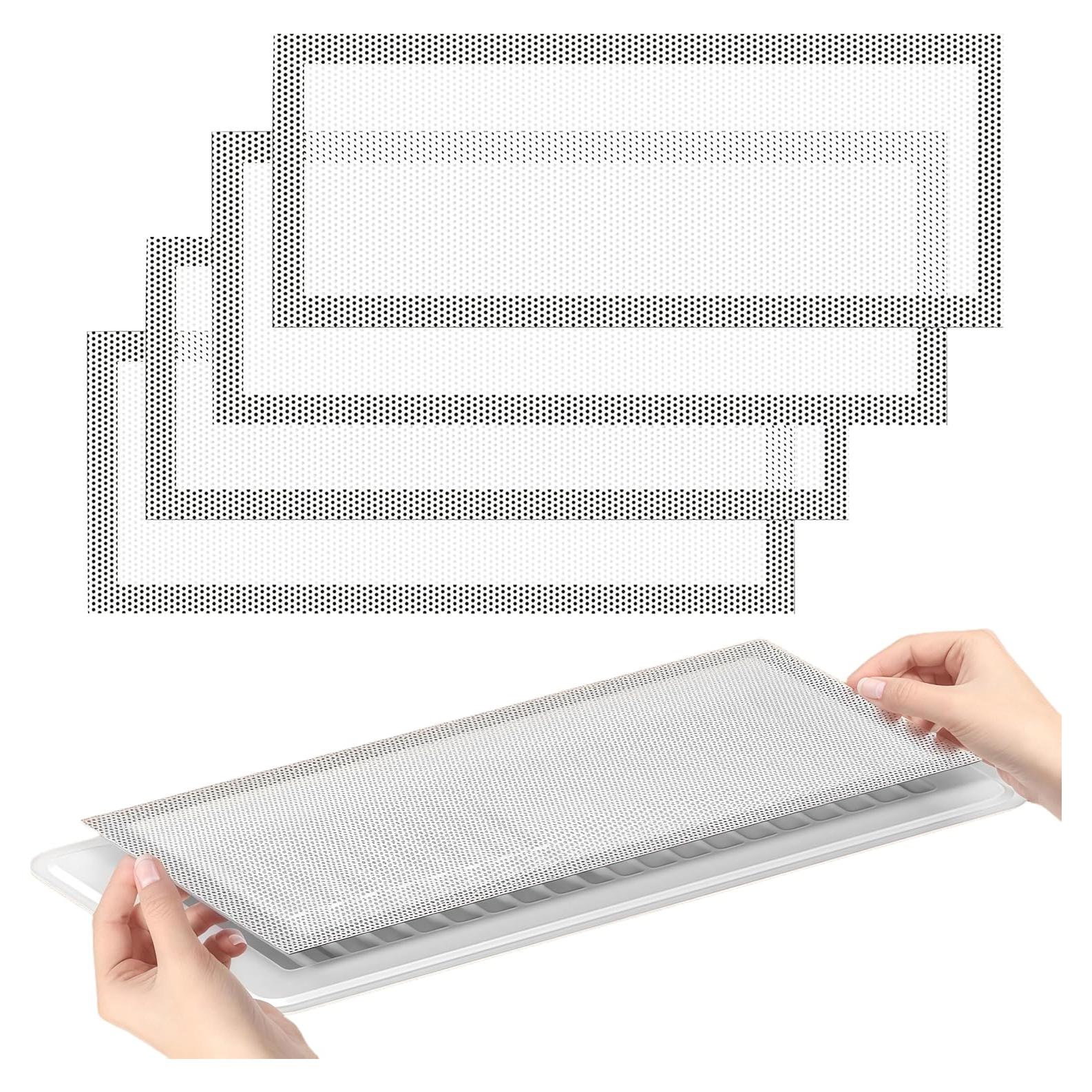 4 PCS Cubiertas Magnéticas para Ventilación 10x35 cm Xiesaip