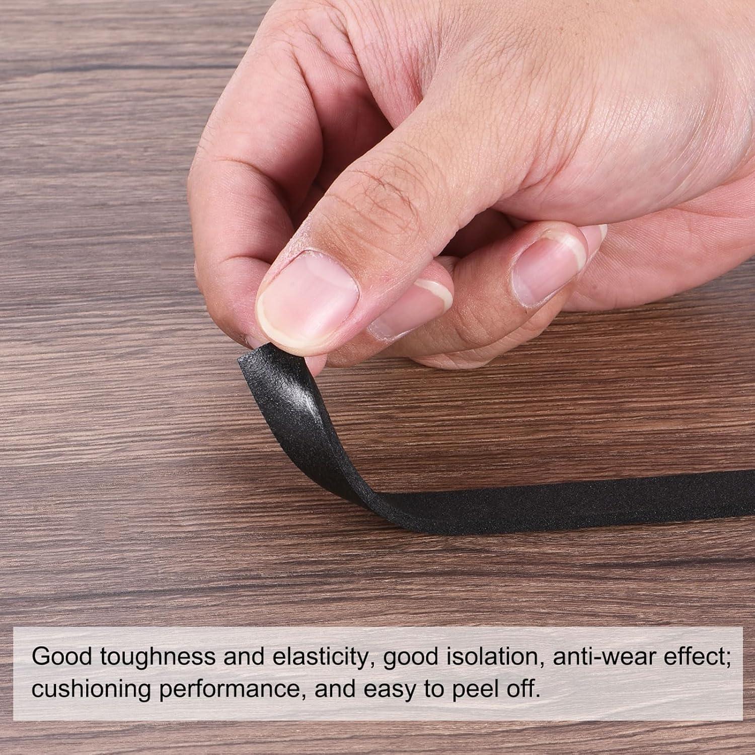 Cinta de Espuma Aislante PATIKIL 5m x 5mm x 1mm Blanca - 2 Rollos