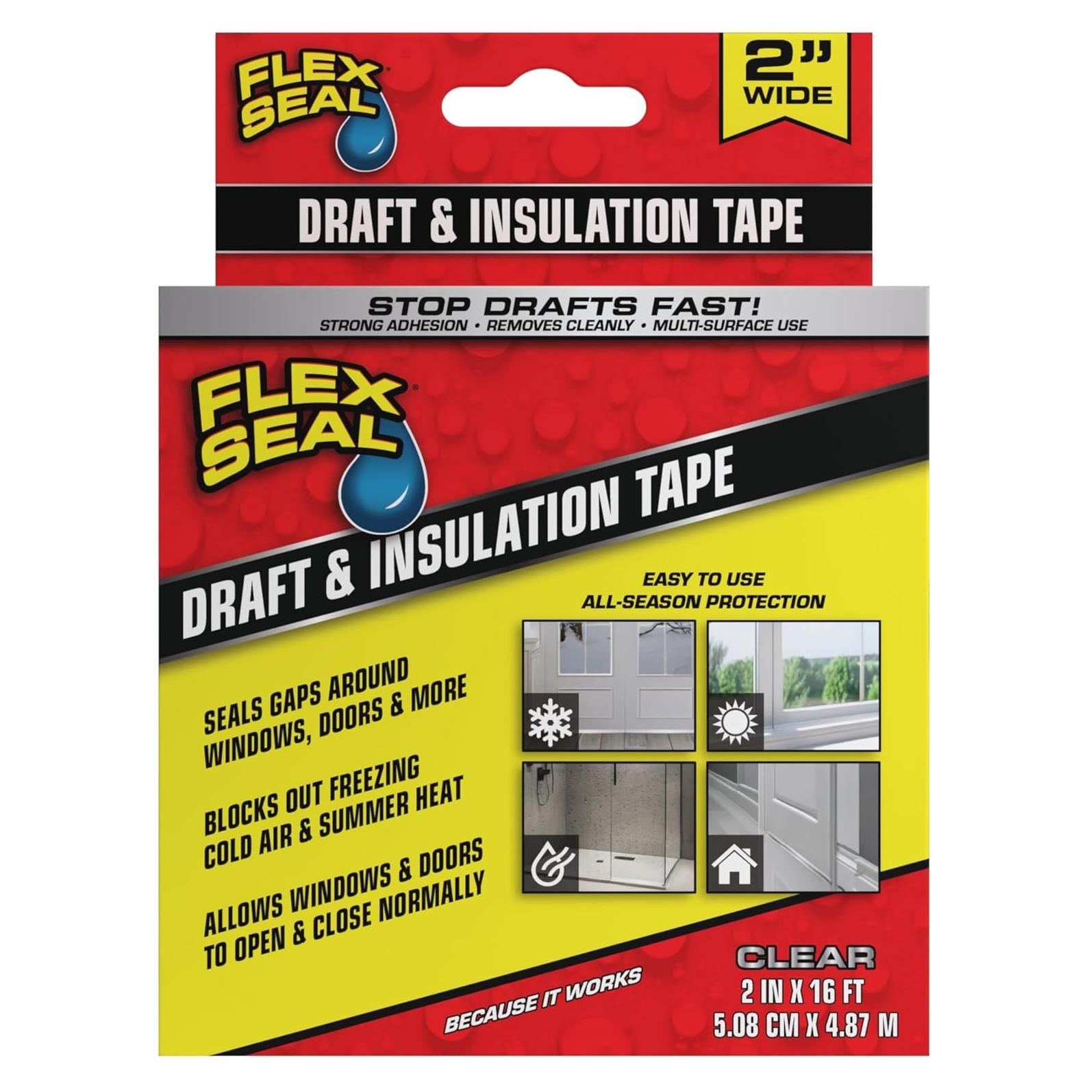 Cinta de Sellado Flex Seal Transparente 5 cm x 4.88 m