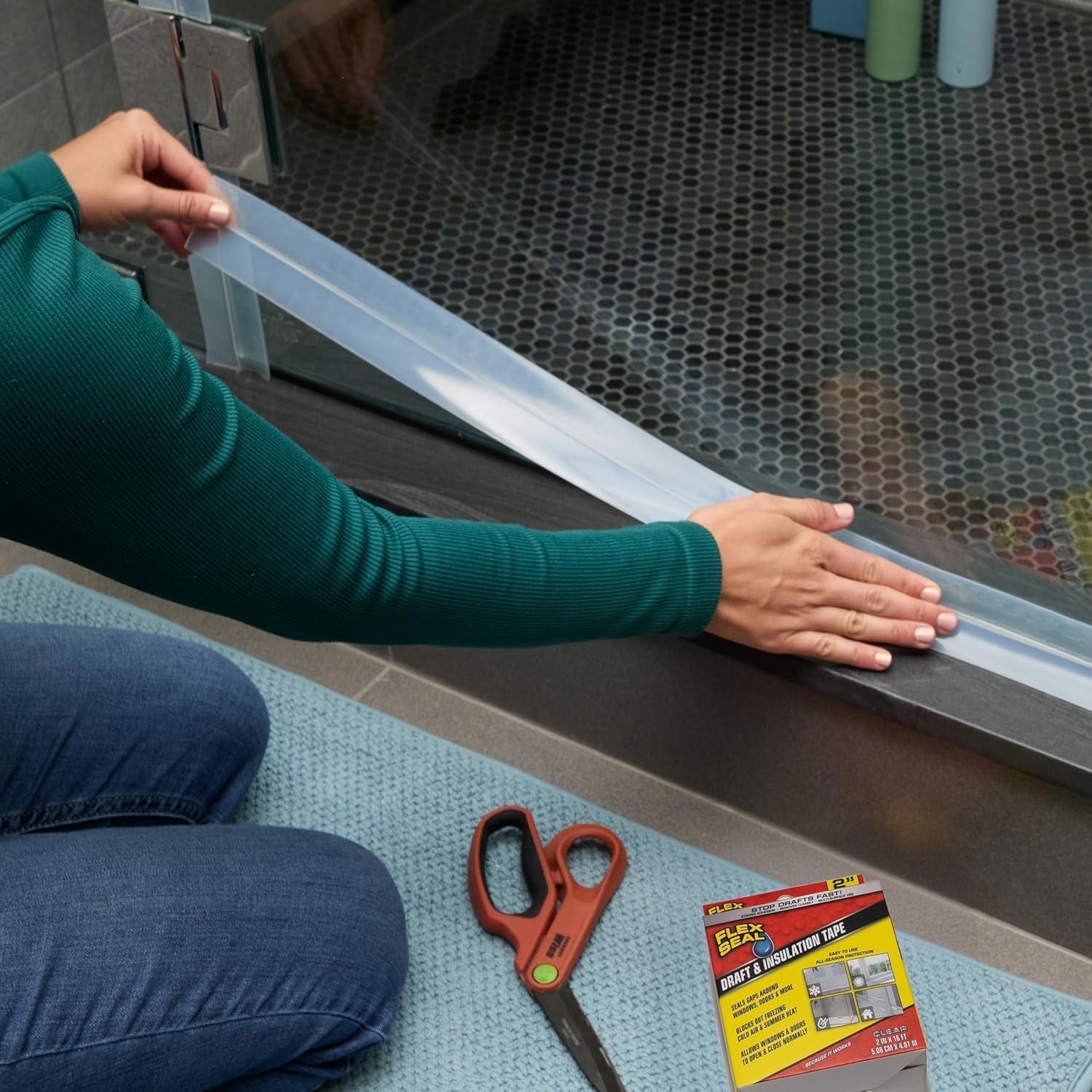 Cinta de Sellado Flex Seal Transparente 5 cm x 4.88 m