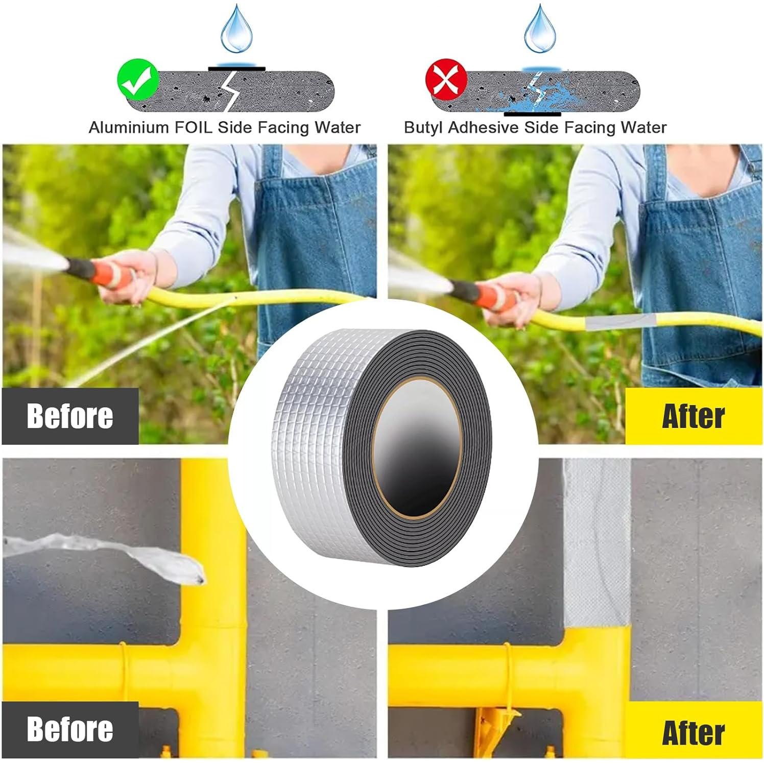 Cinta Butílica Selladora 4.88m x 5.08cm TVlifams