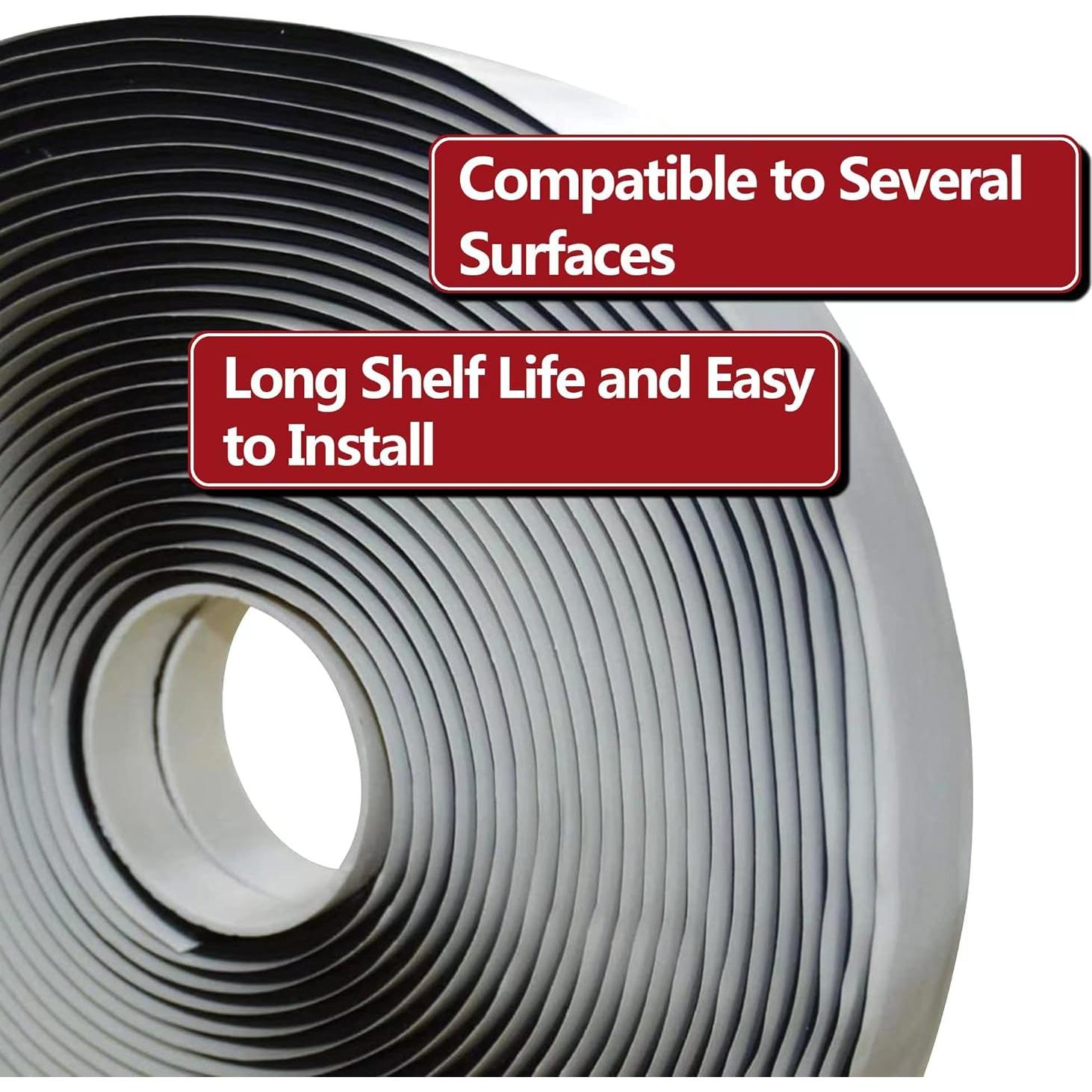 Cinta Butílica LLPT Blanca 2.54 cm x 10 m para Sellado