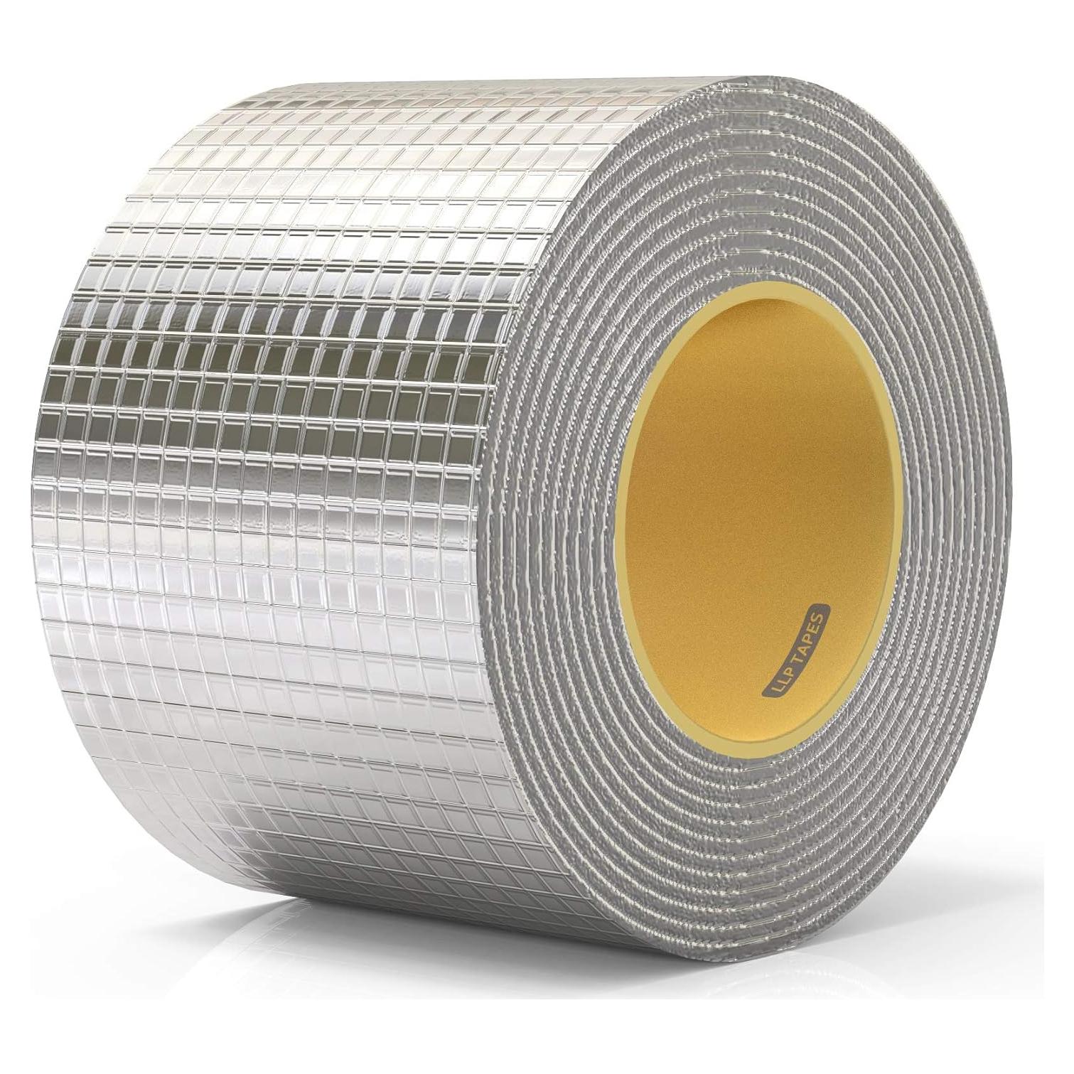 Cinta Butílica de Aluminio LLPT 10 cm x 5.03 m Impermeable