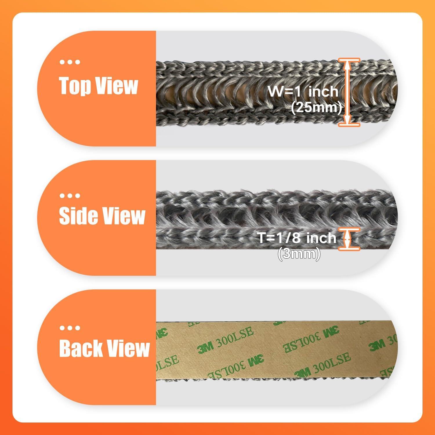 Cinta de Goma Autoadhesiva Protalwell 182.88 cm para Estufa