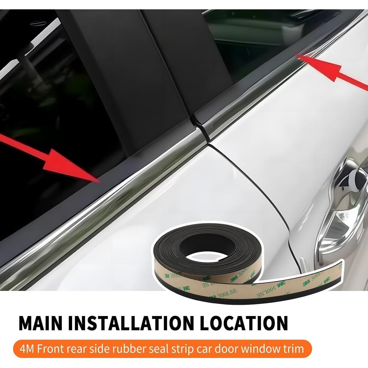 Tira de Sello de Goma 4M Aspaton para Ventanas de Coche