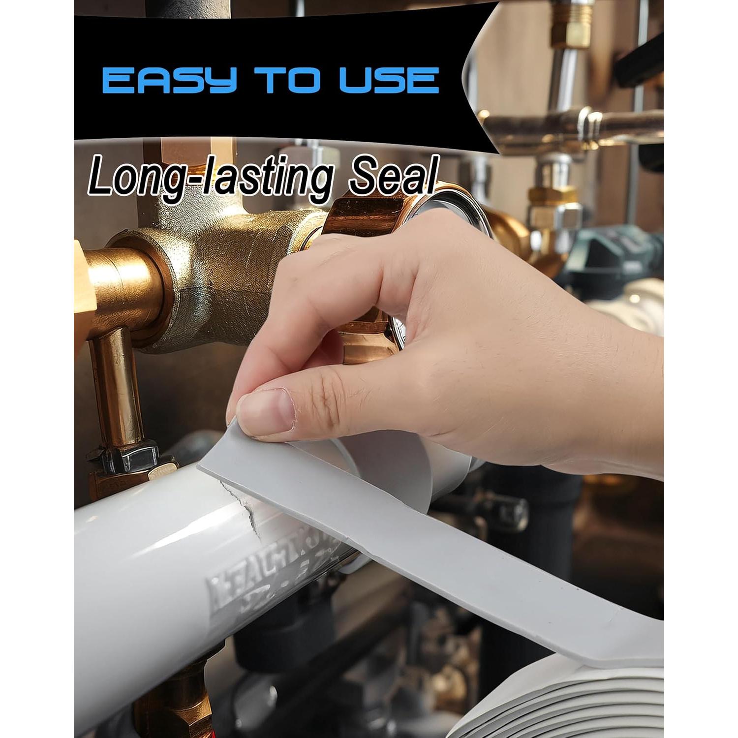 Cinta Selladora Butílica X-Haibei 1.9cm x 9.1m Gris