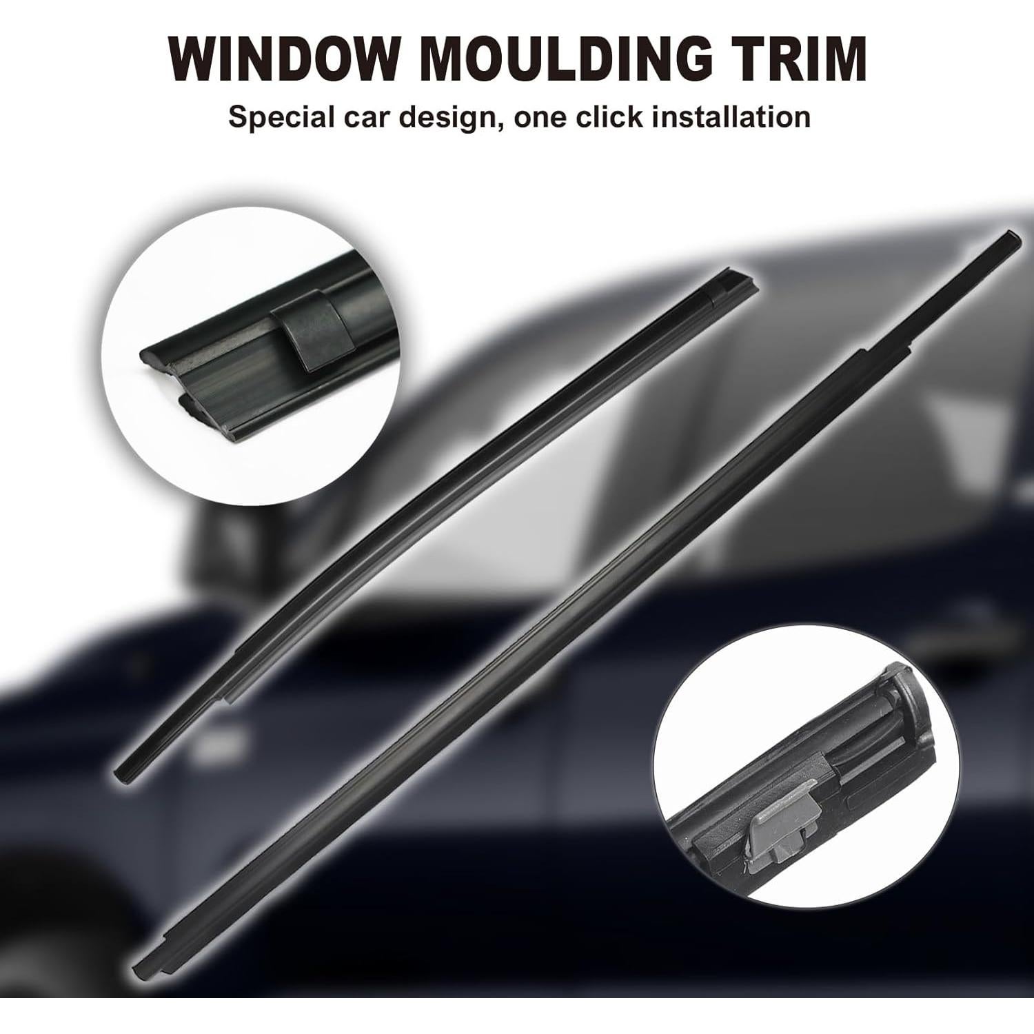 Sello de Moldura de Ventana ItranMc para Toyota Tundra 2007-2019