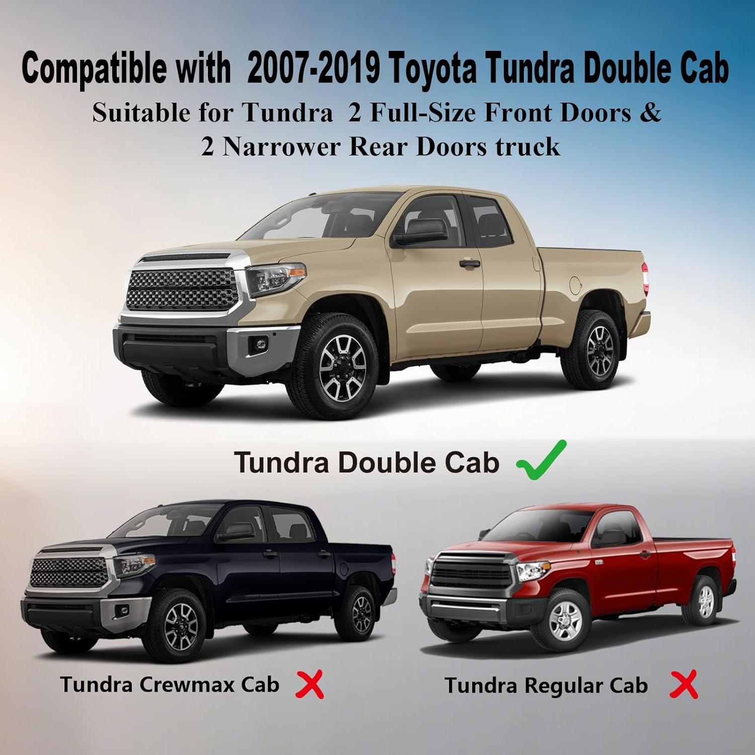 Sello de Moldura de Ventana ItranMc para Toyota Tundra 2007-2019