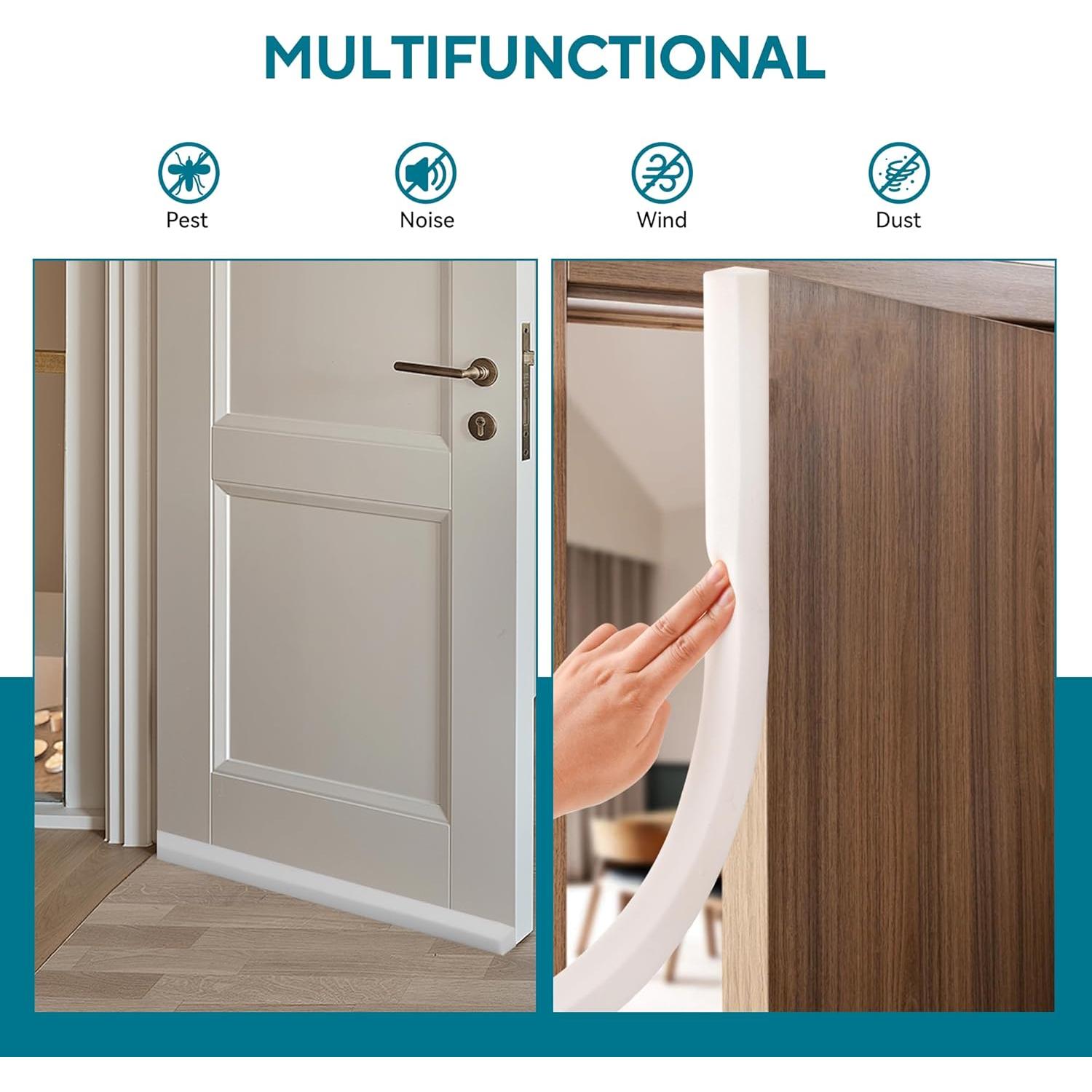 Cinta de Espuma Aislante Fioxcomko 3 Rollos 5.94 m Blanca