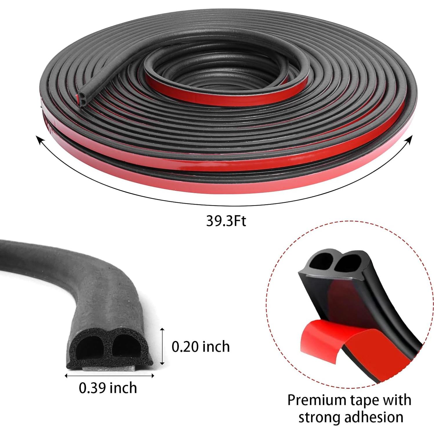 Tira de Sello de Goma Autoadhesiva Storystore 12m para Auto