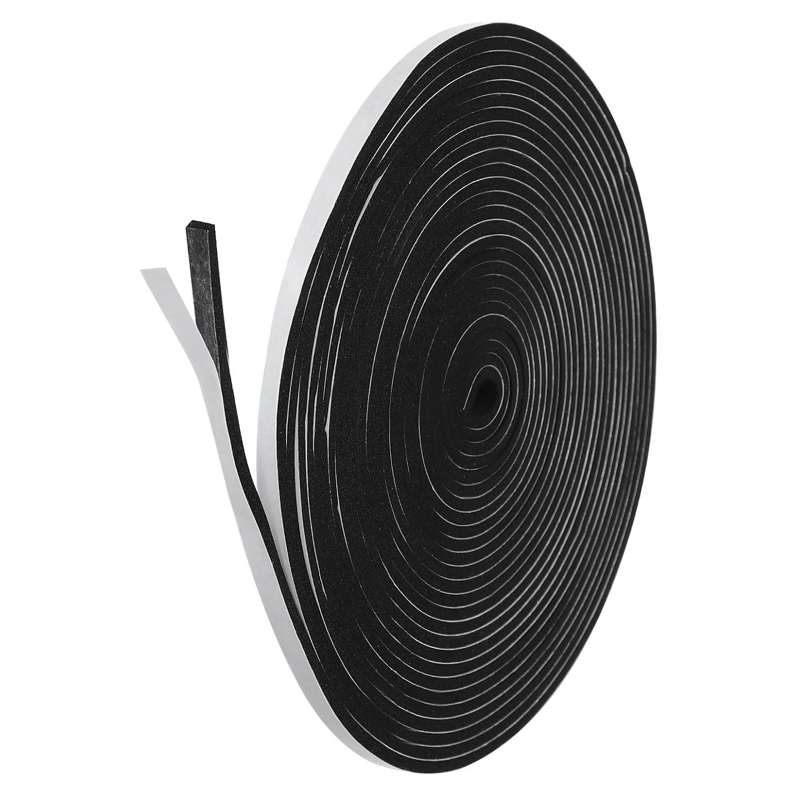 Tira de Sellado PATIKIL 7.92m Espuma Alta Densidad Negro