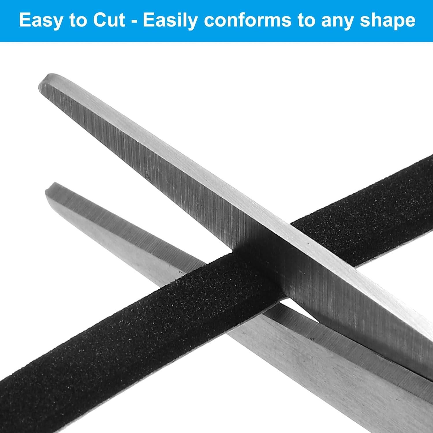 Tira de Sellado PATIKIL 7.92m Espuma Alta Densidad Negro