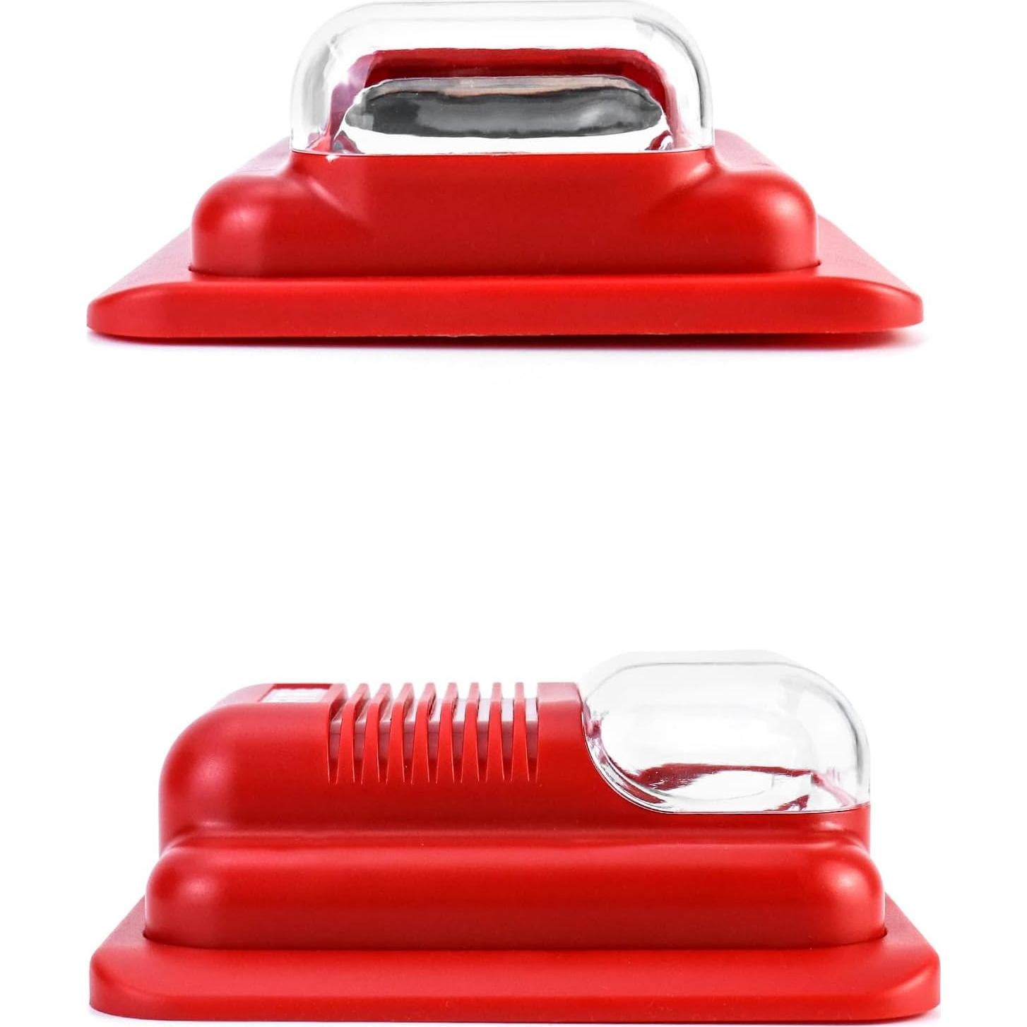 Alarma de Incendio QWORK 12/24V CC con Luz Estroboscópica