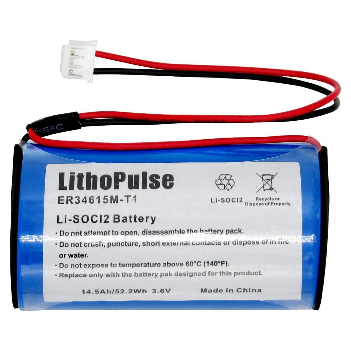 Batería de Litio LithoPulse ER34615M-T1 3.6V 14.5Ah D