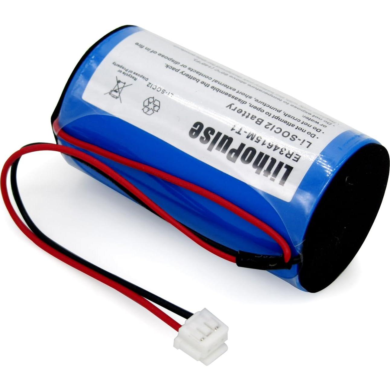 Batería de Litio LithoPulse ER34615M-T1 3.6V 14.5Ah D