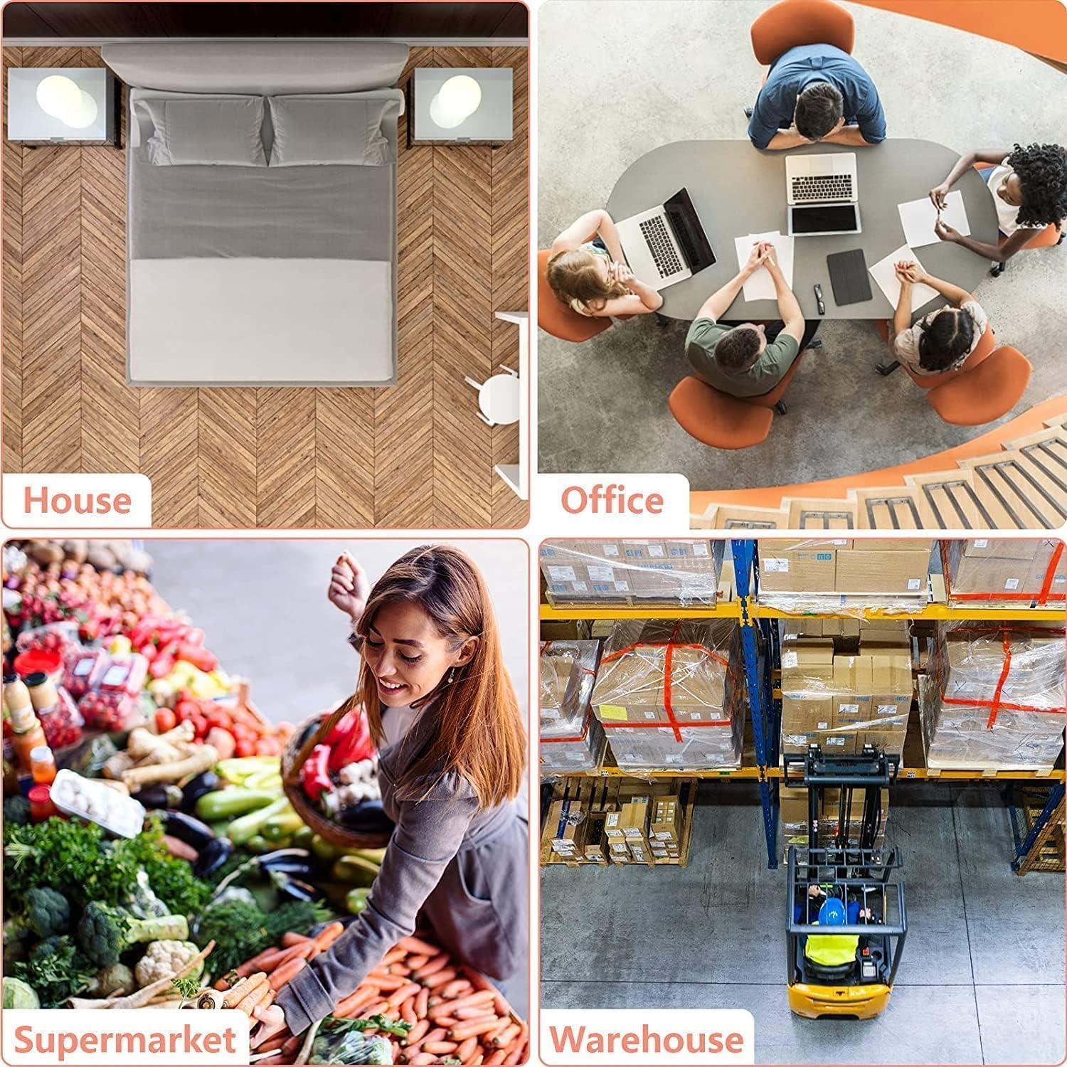 Cámara Domo WiFi 1080P con Detector de Humo - Sin Audio