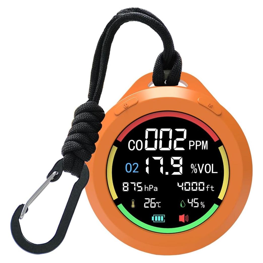 Medidor de Gas de Oxígeno Portátil Prodolita PT08CH 6-en-1