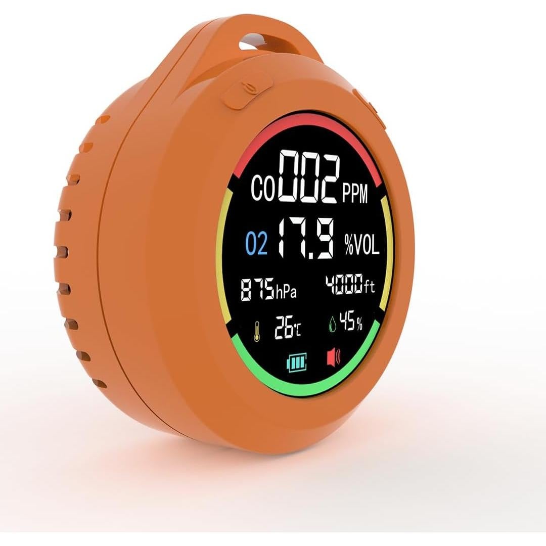 Medidor de Gas de Oxígeno Portátil Prodolita PT08CH 6-en-1