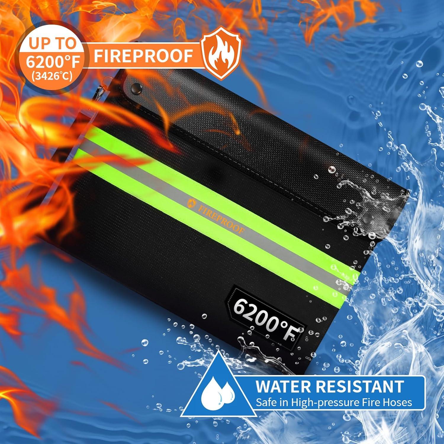 Bolsa de Documentos a Prueba de Fuego Lviedoy 37.6cm 9 Capas