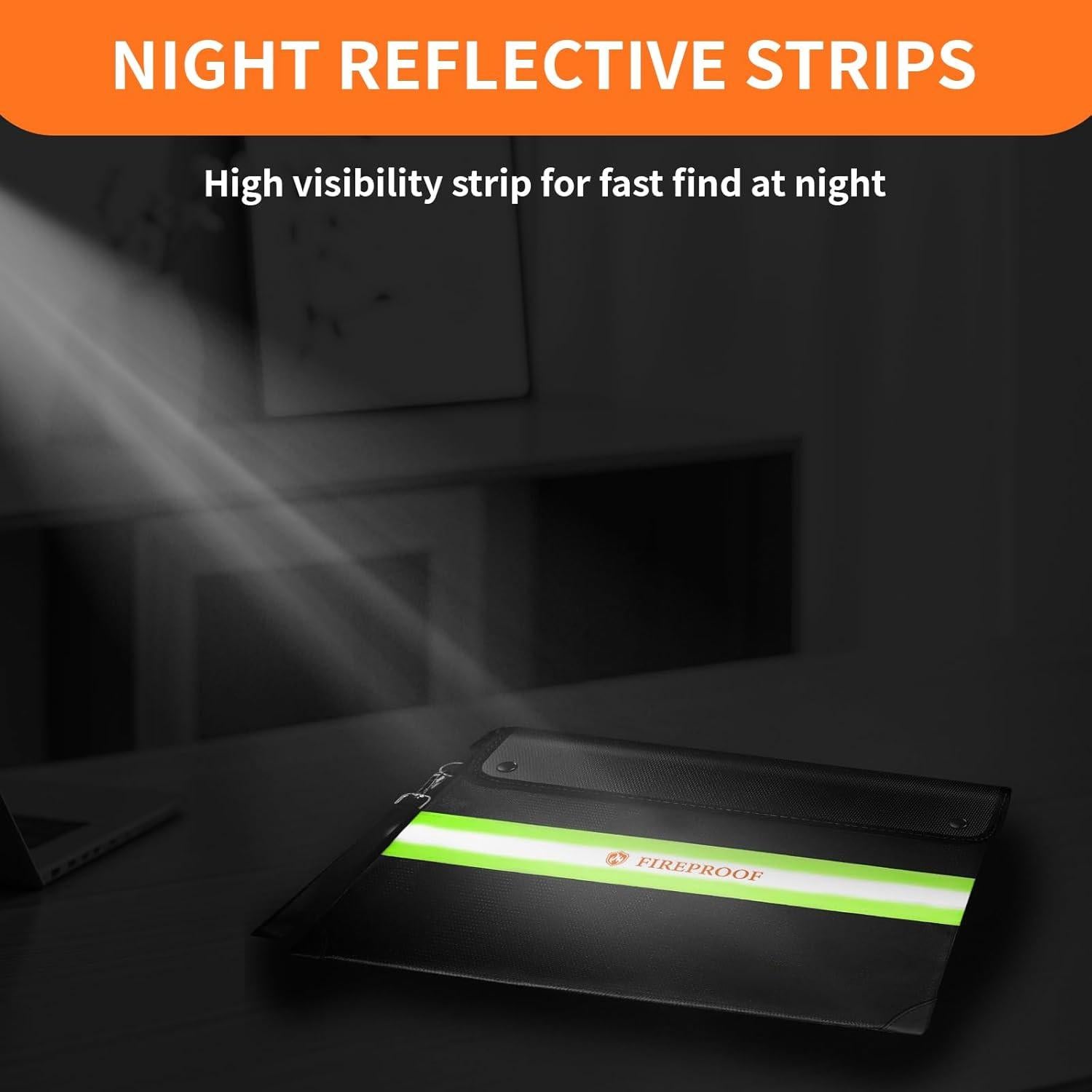 Bolsa de Documentos a Prueba de Fuego Lviedoy 37.6cm 9 Capas