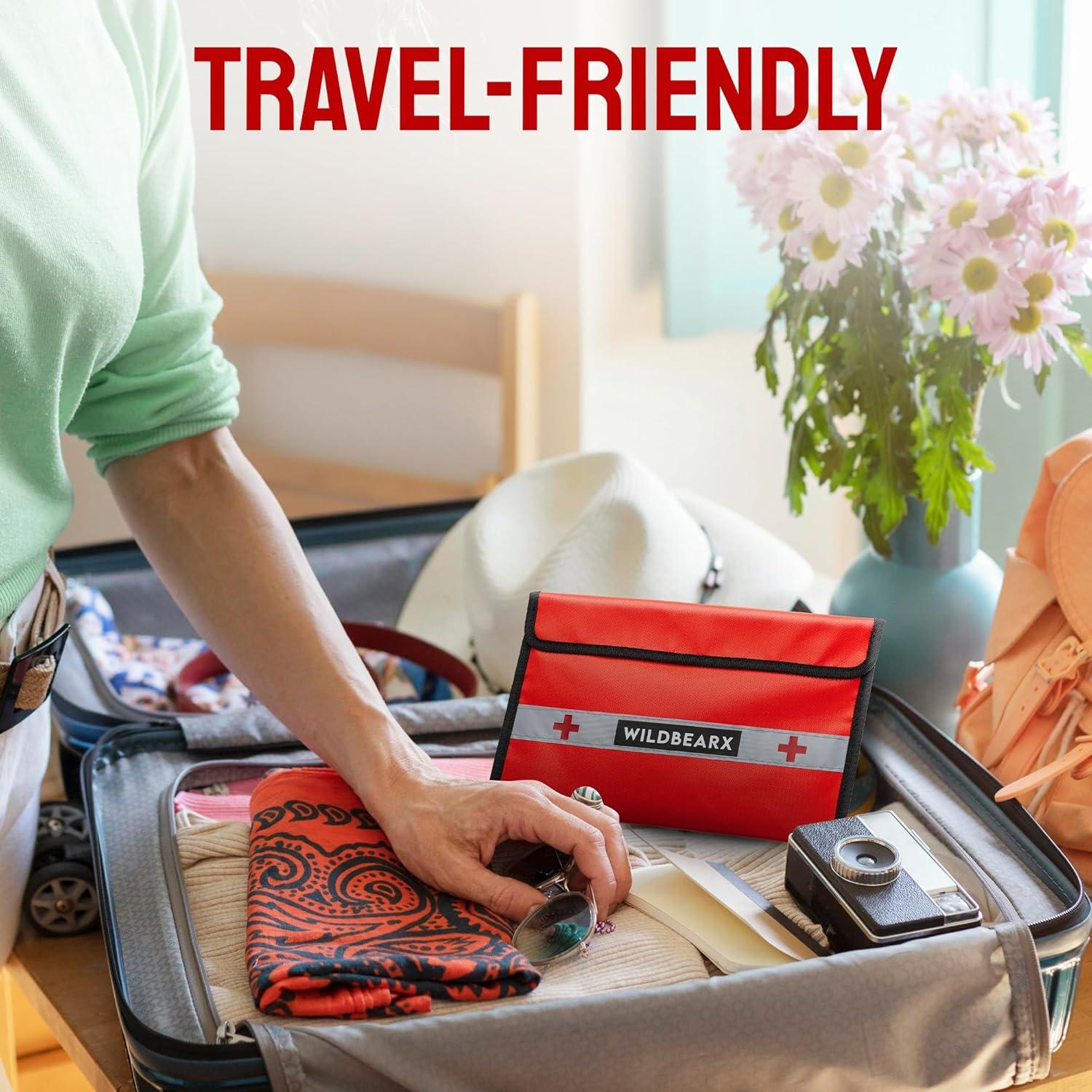 Bolsa de Documentos a Prueba de Fuego y Agua WildBearX 27.4x20.6cm