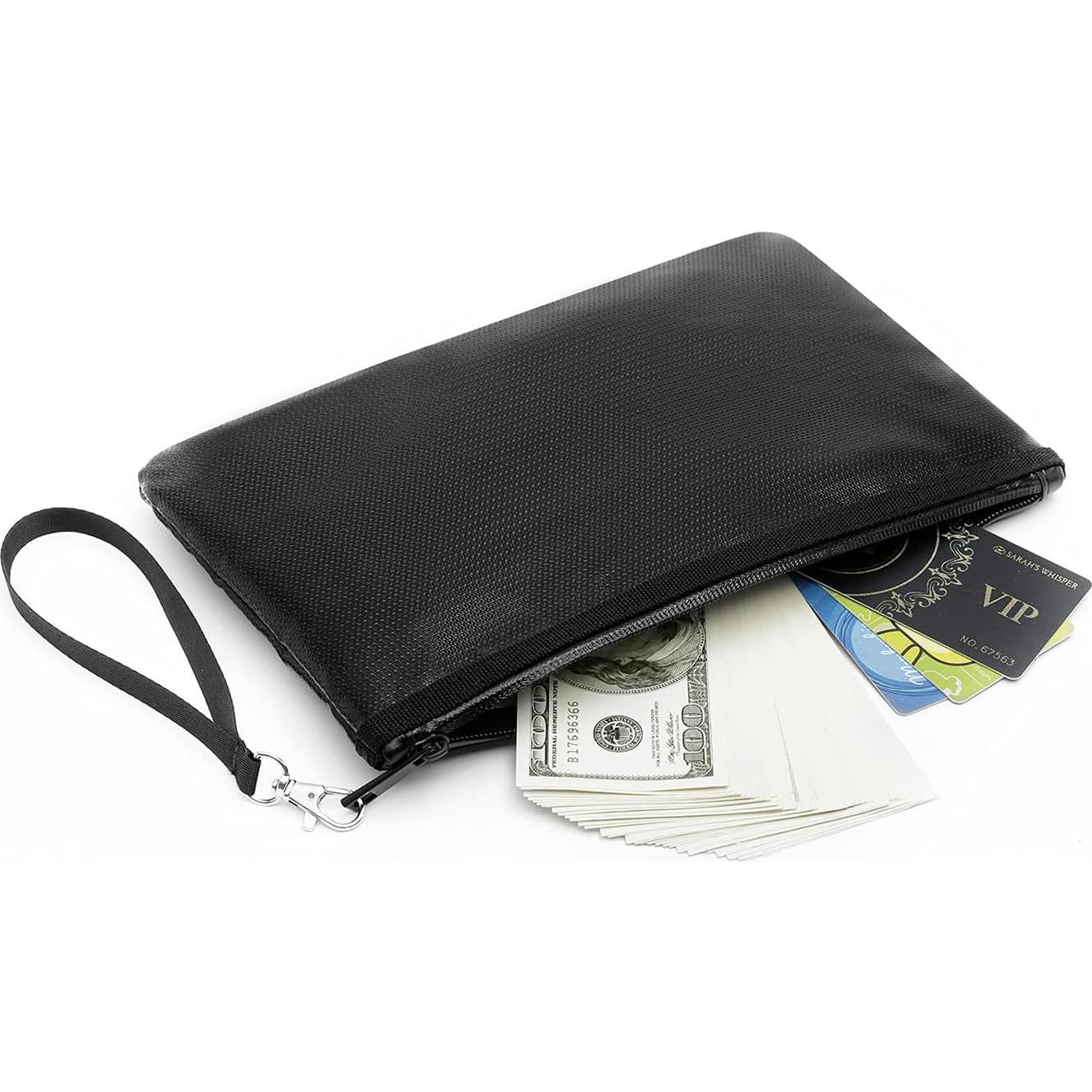 Bolsa de Dinero Ignífuga Quctak 26.67x17.53cm 2pcs