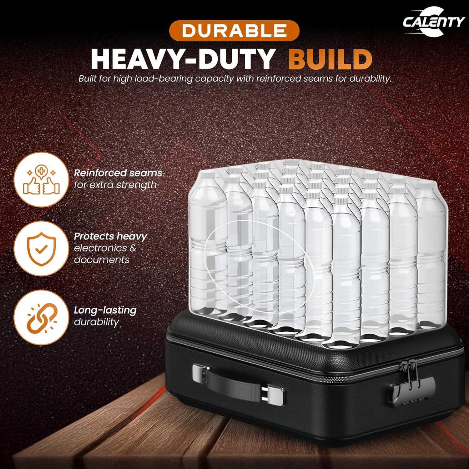 Caja de Seguridad a Prueba de Fuego CALENTY con USB 8GB