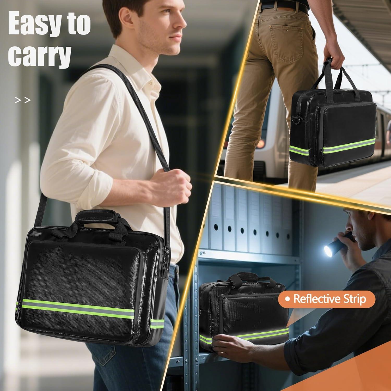 Bolsa de Documentos a Prueba de Fuego Trahzia 40x17x29 cm