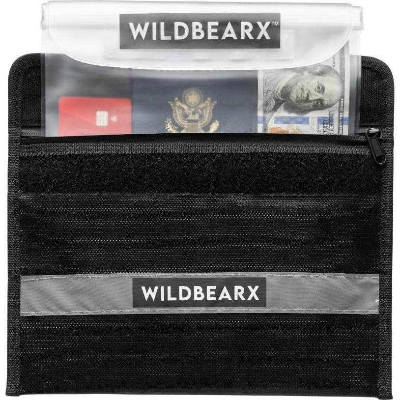 Bolsa de Documentos a Prueba de Fuego WildBearX 27.94x19.05cm