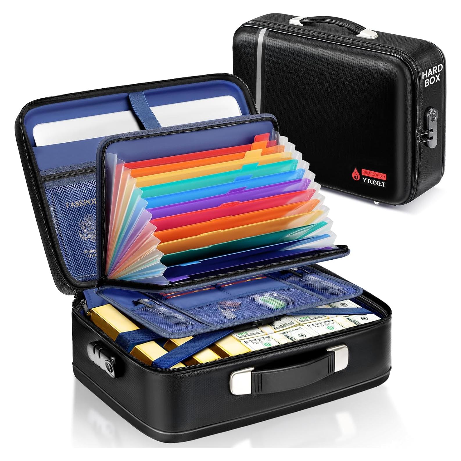 Caja Fuerte a Prueba de Fuego Ytonet 40.64x30.48x13.97 cm