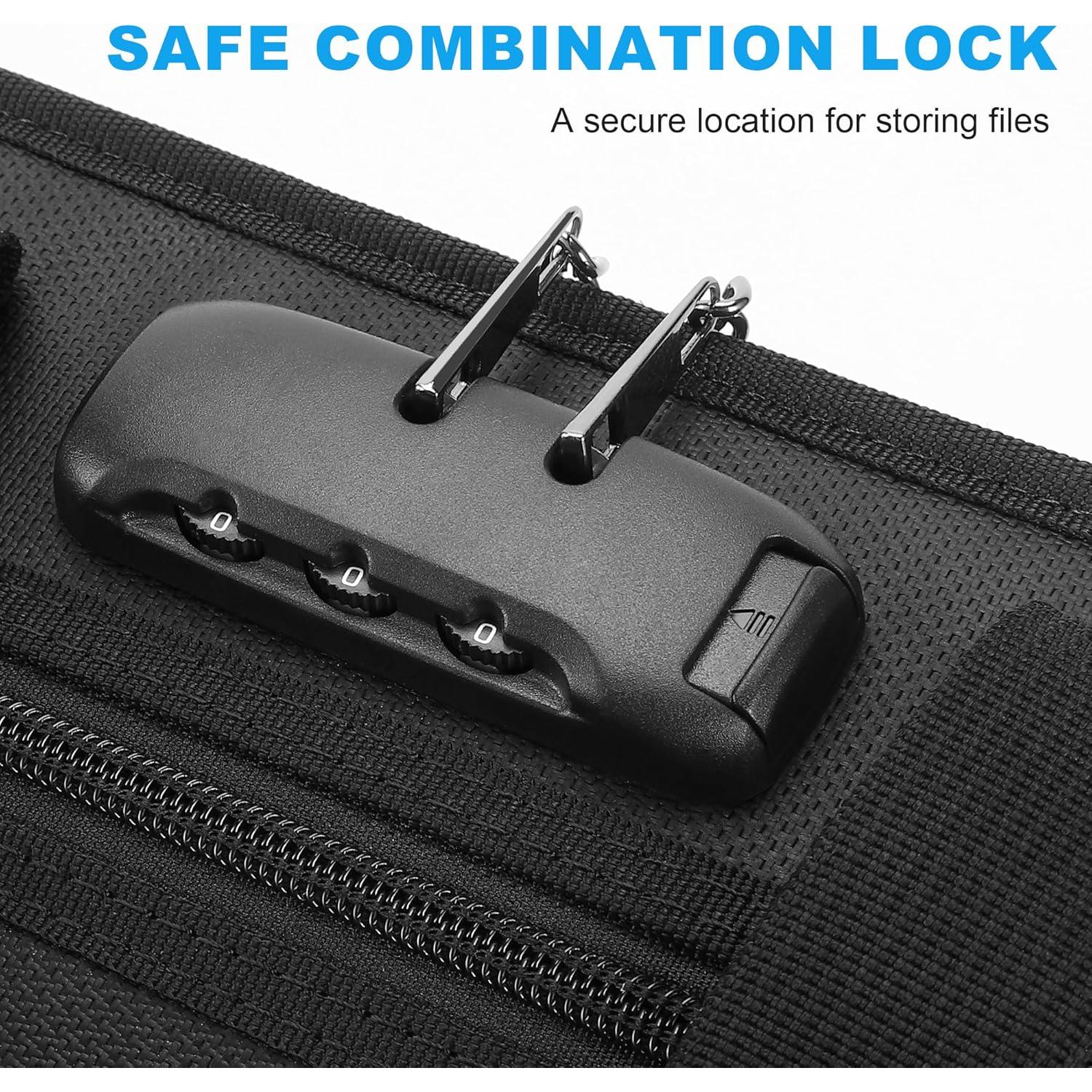 Organizador de Archivos Acordeón Ignífugo Hontom 13 Bolsillos