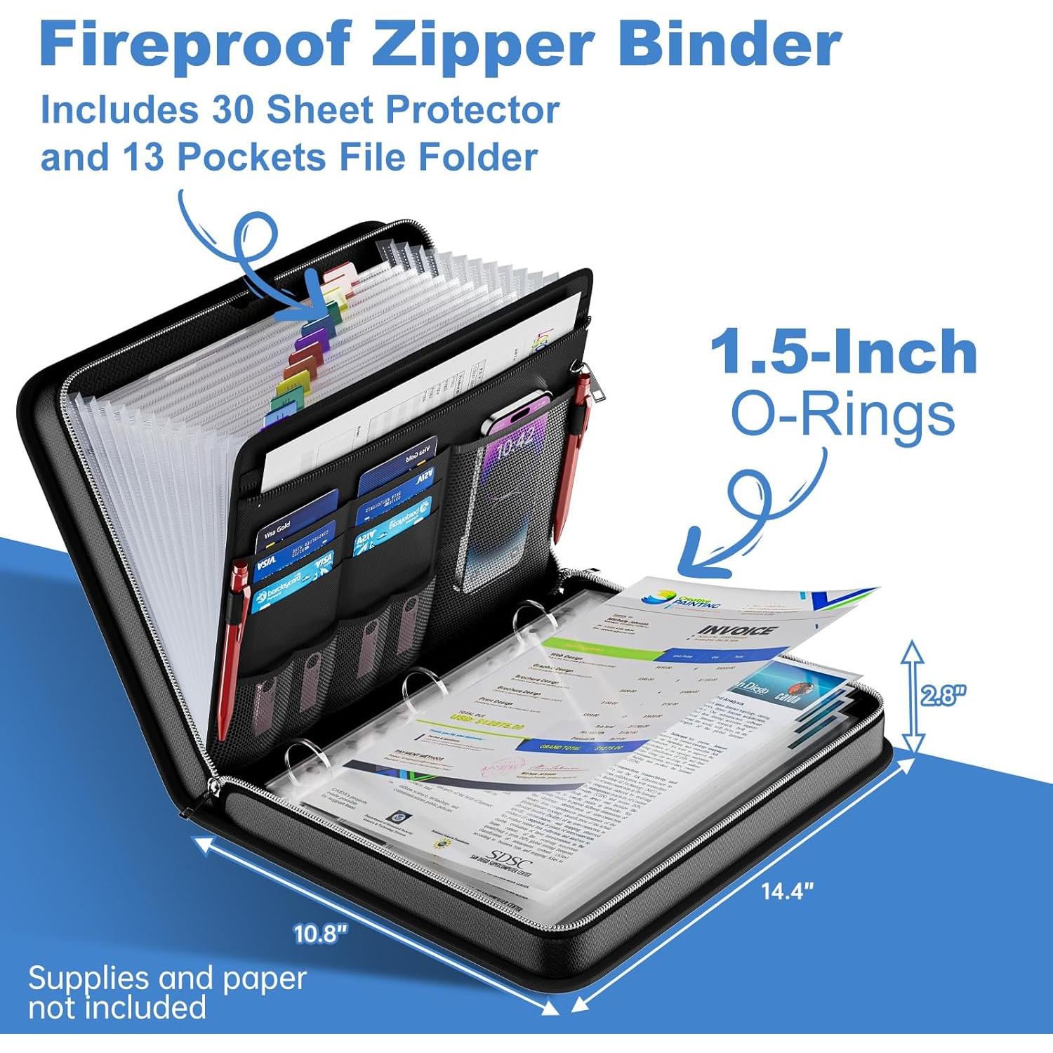 Organizador de Archivos a Prueba de Fuego DocSafe 36.6x27.4cm