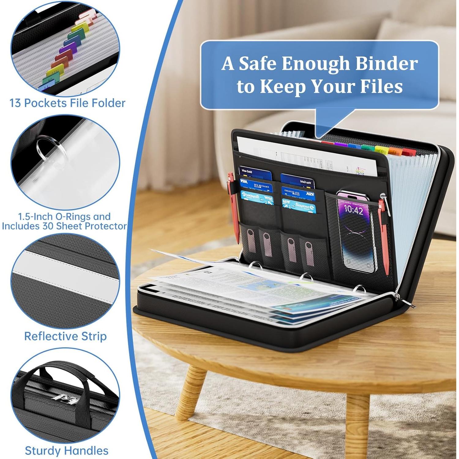 Organizador de Archivos a Prueba de Fuego DocSafe 36.6x27.4cm