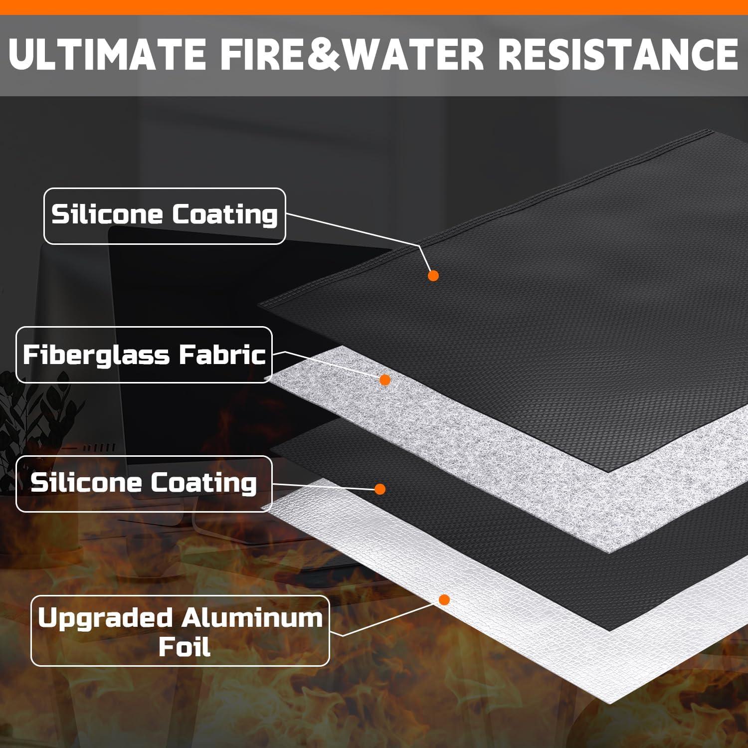 Caja Falsa a Prueba de Fuego Tomudour TDR-013 45x42cm