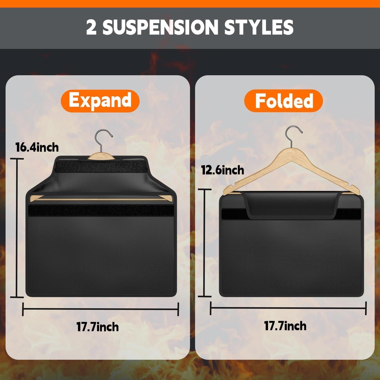 Caja Falsa a Prueba de Fuego Tomudour TDR-013 45x42cm