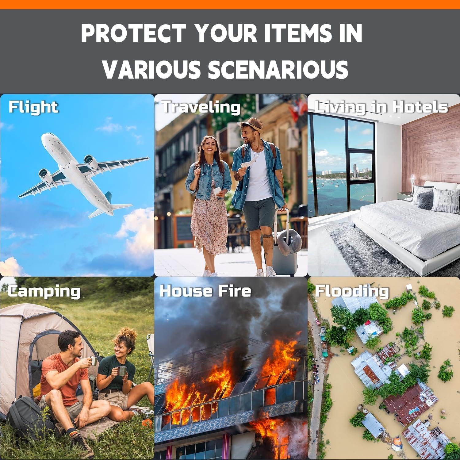 Caja Falsa a Prueba de Fuego Tomudour TDR-013 45x42cm