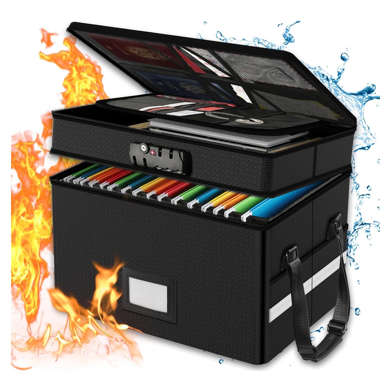 Caja de Documentos a Prueba de Fuego RHM 40.9x32x33cm