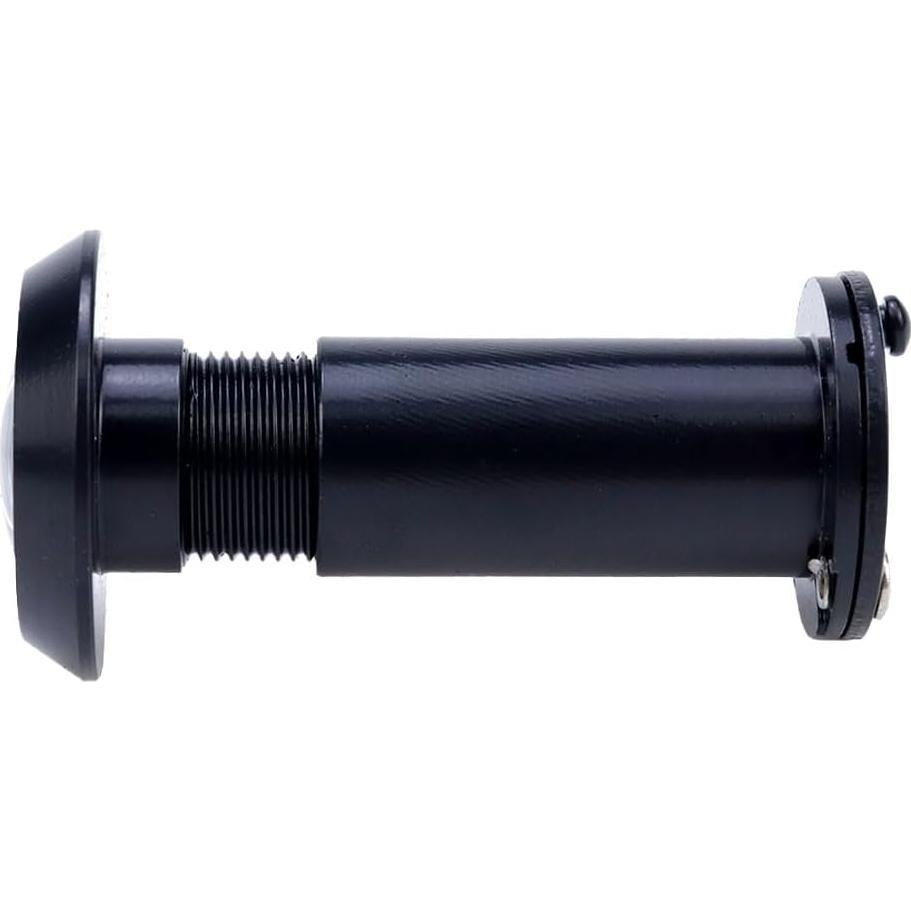 Miradores de Puerta 2 Pcs Tsnamay 200 Grados Zinc Vidrio Negro