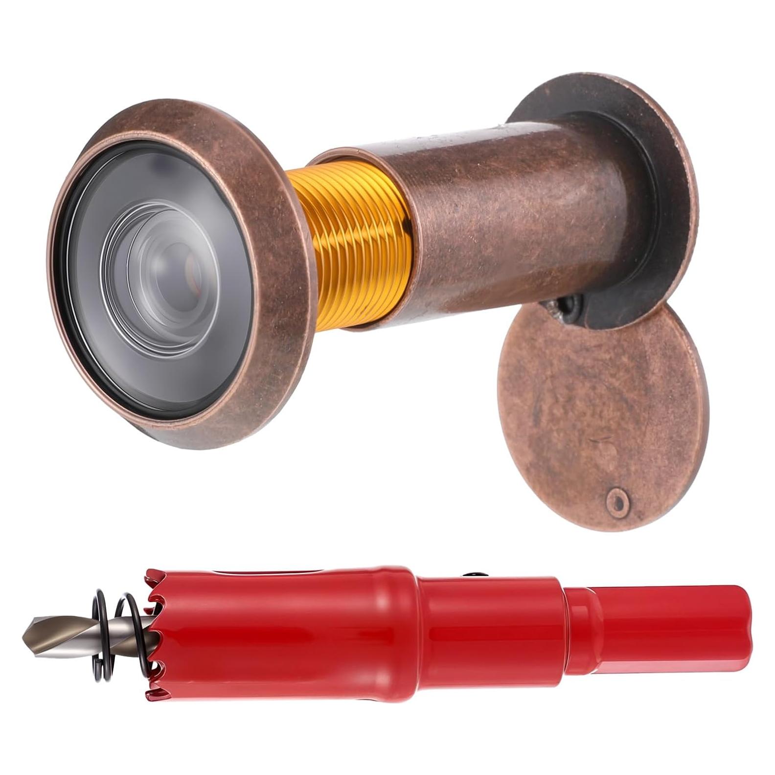 Mirilla de Puerta 220 Grados Alrhso con Cubierta Privacidad