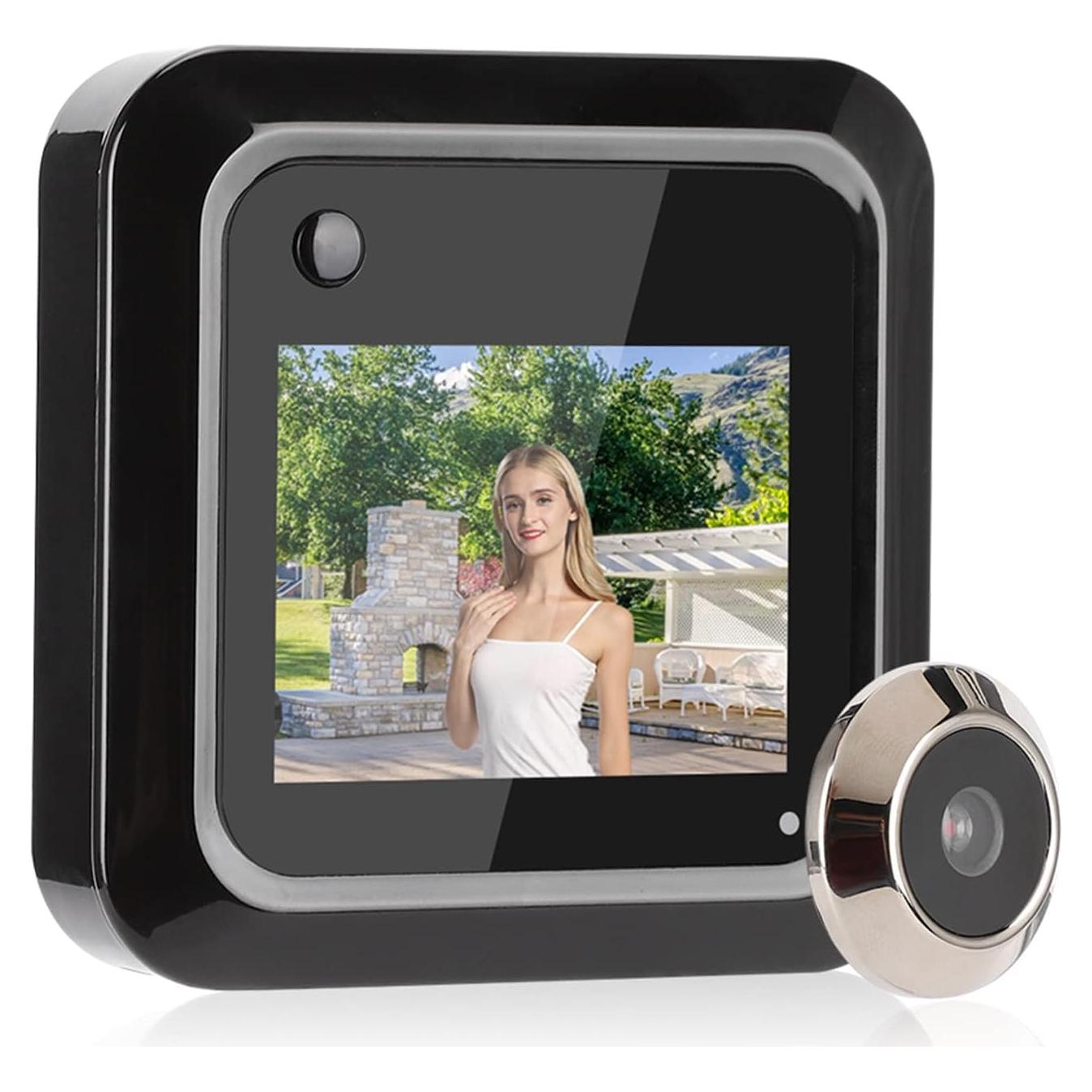 Visor de Puerta Inteligente Zetiling 2.4" Pantalla LCD HD